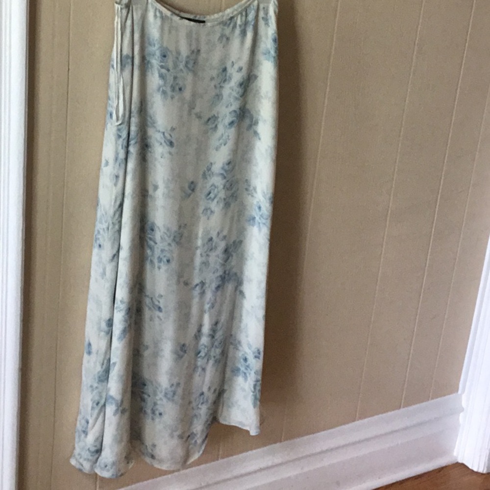 Ralph Lauren Vintage Chiffon Midi Skirt Sz 10